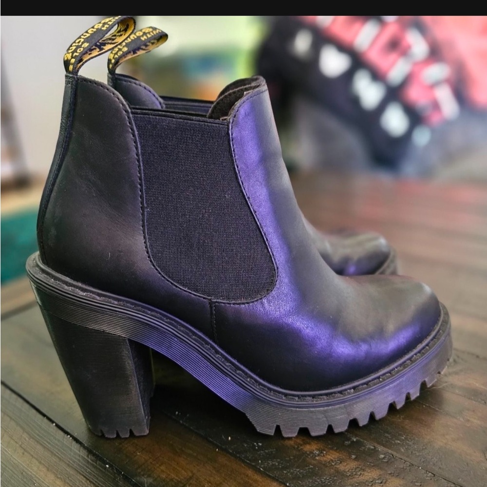 Doc Marten Hurston heel boots